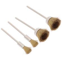 12 Pcs Nail Drill Bits Copper Wire Brush Cleaner Tools