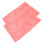 6Pcs Practical Pink Pet Warm Pad Small Pets Cage Liner for Indoor Use 1