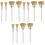 12 Pcs Nail Drill Bits Copper Wire Brush Cleaner Tools 4
