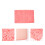 6Pcs Practical Pink Pet Warm Pad Small Pets Cage Liner for Indoor Use 10