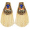 2 Pack Shoulder Tassels Boards Cloth Professional Uniform Epaulet 1