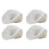 4Pièces Museaux Transparent Pour Chat Kitten Confortables Et Portables 2