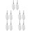 10Pièces Cuillères Absinthe Argentées Multi-Fonction Usage 5