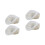4Pièces Museaux Transparent Pour Chat Kitten Confortables Et Portables 4