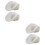 4Pièces Museaux Transparent Pour Chat Kitten Confortables Et Portables 6
