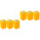 2sets Safety Folder Abs Yellow 3pcs*2 5