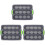 3Pcs Washable Multi-Function Silicone Bread Pan Dark Grey 2
