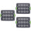 3Pcs Washable Multi-Function Silicone Bread Pan Dark Grey 6