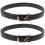 2 Pcs Buckle Elastic Adjustable Belt Work Man Size 2 Black 5