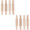 8Pcs DIY Handle Wooden Baking Rollers Khaki Kitchen Dough Tools 6