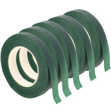 15Rouleaux Ruban Vert Floral Tissu Pour Décoration Bouquet
