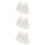 15 Pcs Child White Change Clothes Breathable 8