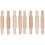 8Pcs DIY Handle Wooden Baking Rollers Khaki Kitchen Dough Tools 2