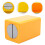 2sets Safety Folder Abs Yellow 3pcs*2 10