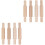 8Pcs DIY Handle Wooden Baking Rollers Khaki Kitchen Dough Tools 3