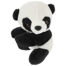 5Pcs Plush Animal Panda Clips Black Decorative Photo Note Memo Holders