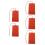 5 Pieces Universal Auto Car Heater Electric Pad Silicone Engine Block 4
