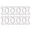 20 Pcs Practical Alloy Bottle Carrying Holders Portable Kettle 1
