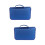 2Pcs Blue Handheld Cd Bag with Wear-Resistant Material for Dvd Storage 7