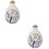 2Sets Minimalist Ceramic Wine Holder with Wooden Plug Assorted Colors 6
