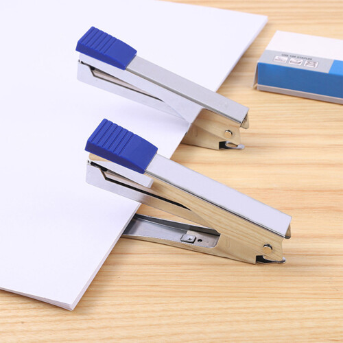1Pc Metal Mini Stapler Portable Office File Binding Machine 2