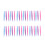216Pcs Nail Cleaning Stick Nail Cuticle Pusher Plastic Manicure Tools 1