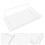 4Pcs Iron Wall Mount Router Storage Shelf Stable White Holder 9