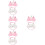 8 Pcs Patterned Sleep Mask For Night Use 8