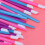 216Pcs Nail Cleaning Stick Nail Cuticle Pusher Plastic Manicure Tools 6