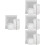 20Pcs Lightweight Grey Mesh Laundry Bags for Washing Machine Use 6
