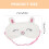 8 Pcs Patterned Sleep Mask For Night Use 10