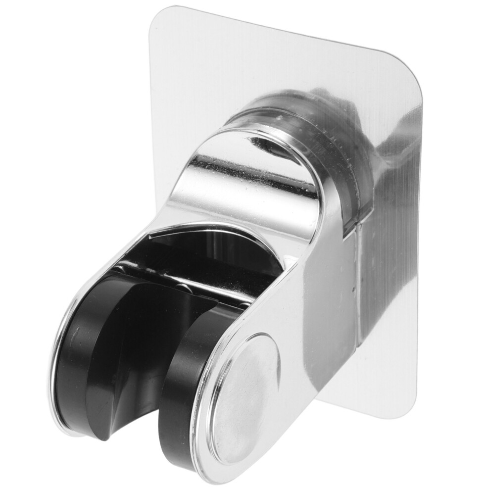 2Pcs Heavy Duty Silver Suction Shower Holder Adjustable Shower Bracket 3041055699624