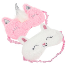 8 Pcs Patterned Sleep Mask For Night Use