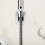 2Pcs Heavy Duty Silver Suction Shower Holder Adjustable Shower Bracket 3
