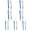 14Pcs Ergonomic Refillable Brush Pens Plastic for Calligraphy Writing 7