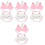 8 Pcs Patterned Sleep Mask For Night Use 5