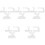 15Pcs High Transparency Acrylic Cutting Board Handle Tracing Stencils 5