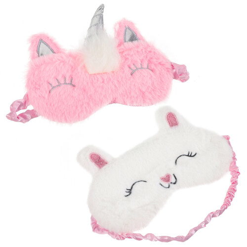 8 Pcs Patterned Sleep Mask For Night Use 1
