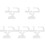 15Pcs High Transparency Acrylic Cutting Board Handle Tracing Stencils 4