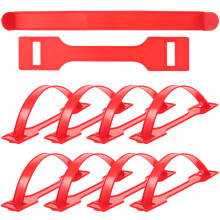 300Sets Durable Red Box Handles for Easy Carrying and Shipping Use