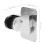 2Pcs Heavy Duty Silver Suction Shower Holder Adjustable Shower Bracket 2