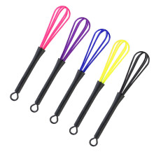 10Pcs Colorful Mini Plastic Whisks Salon Dye Mixer for Hair Coloring