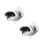 2Pcs Heavy Duty Silver Suction Shower Holder Adjustable Shower Bracket 9