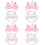 8 Pcs Patterned Sleep Mask For Night Use 6