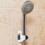 2Pcs Heavy Duty Silver Suction Shower Holder Adjustable Shower Bracket 4