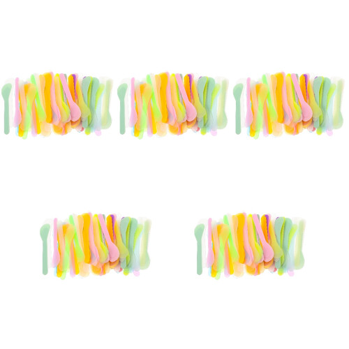 500 Pcs Mask Stirrer Noodle Spoon Product Plastic 2