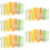 500 Pcs Mask Stirrer Noodle Spoon Product Plastic 11