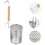 2 Pcs Spaghetti Strainer Skimmer Slotted Spoon Colanders For Kitchen 8