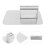 2Pcs Press Tool Rust Resistant Non-Stick Patty Maker 11