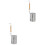 2 Pcs Spaghetti Strainer Skimmer Slotted Spoon Colanders For Kitchen 3